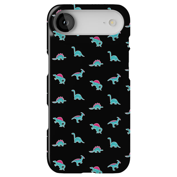 Dinosaurs Shape Tough Cases For Apple iPhone (17, 16, 15, 14, 13, 12, 11, X, SE, 8, 7/ Air, Plus, Pro, Max, Mini, XR, XS), Print in USA