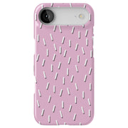 Confetti Pink Tough Cases For Apple iPhone (17, 16, 15, 14, 13, 12, 11, X, SE, 8, 7/ Air, Plus, Pro, Max, Mini, XR, XS), Print in USA