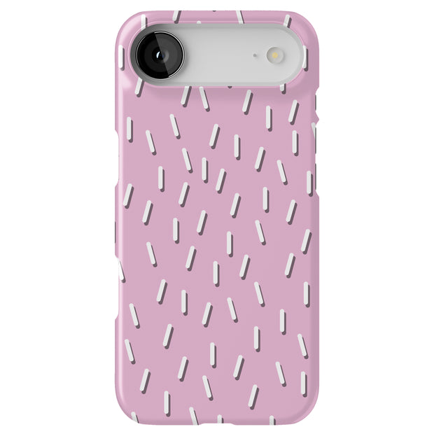Confetti Pink Tough Cases For Apple iPhone (17, 16, 15, 14, 13, 12, 11, X, SE, 8, 7/ Air, Plus, Pro, Max, Mini, XR, XS), Print in USA
