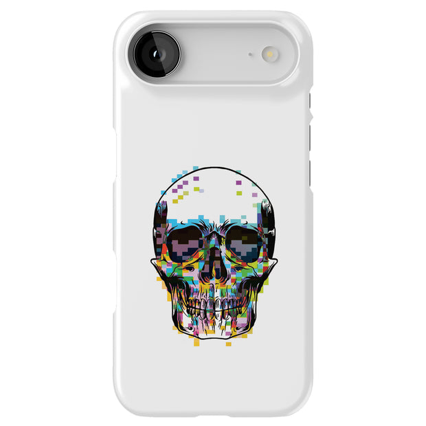 Pixel Skull Tough Cases For Apple iPhone (17, 16, 15, 14, 13, 12, 11, X, SE, 8, 7/ Air, Plus, Pro, Max, Mini, XR, XS), Print in USA