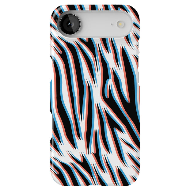 3D Zebra 3 Tough Cases For Apple iPhone (17, 16, 15, 14, 13, 12, 11, X, SE, 8, 7/ Air, Plus, Pro, Max, Mini, XR, XS), Print in USA
