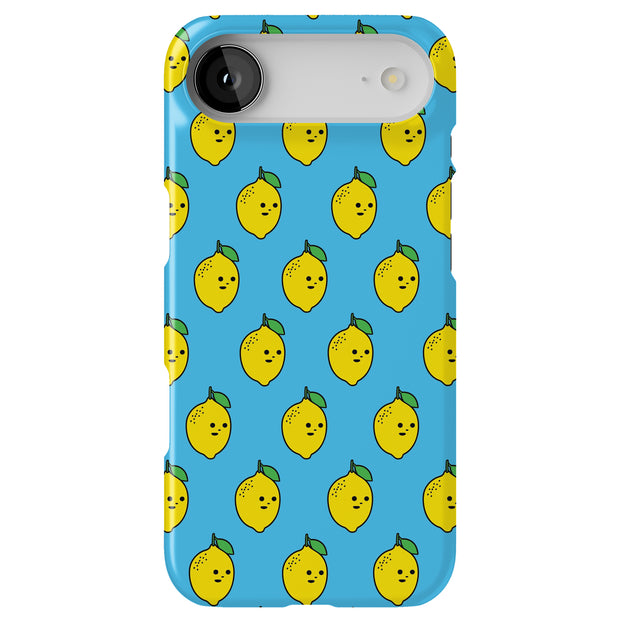 Lemon MaMa Blue Tough Cases For Apple iPhone (17, 16, 15, 14, 13, 12, 11, X, SE, 8, 7/ Air, Plus, Pro, Max, Mini, XR, XS), Print in USA