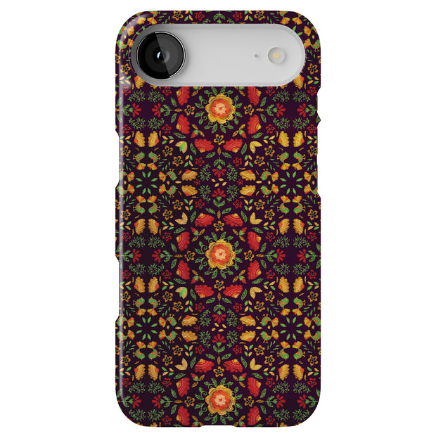 Embroidery Tough Cases For Apple iPhone (17, 16, 15, 14, 13, 12, 11, X, SE, 8, 7/ Air, Plus, Pro, Max, Mini, XR, XS), Print in USA