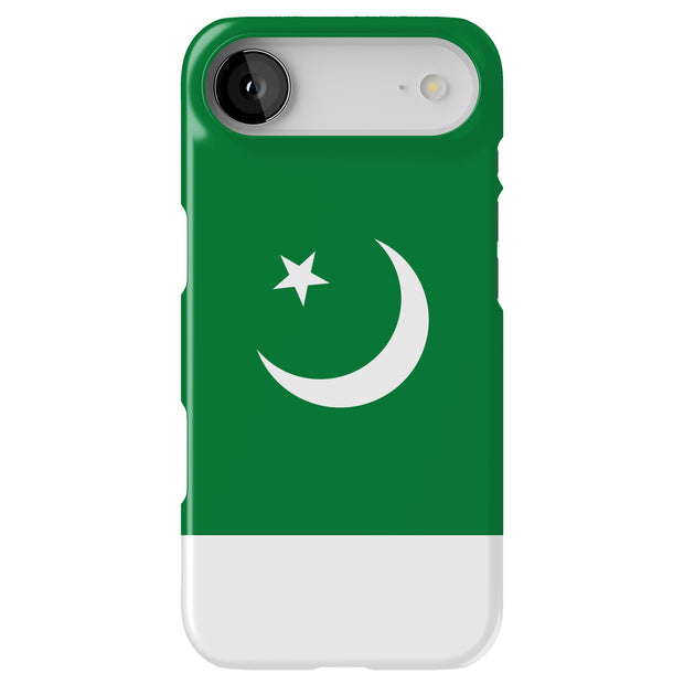 Flag Pakistan Tough Cases For Apple iPhone (17, 16, 15, 14, 13, 12, 11, X, SE, 8, 7/ Air, Plus, Pro, Max, Mini, XR, XS), Print in USA
