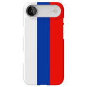 Flag Russia Tough Cases For Apple iPhone (17, 16, 15, 14, 13, 12, 11, X, SE, 8, 7/ Air, Plus, Pro, Max, Mini, XR, XS), Print in USA
