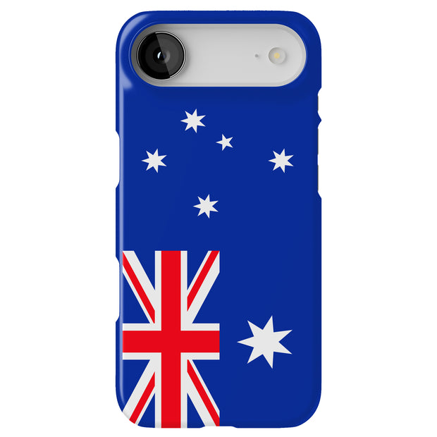 Flag Australia Tough Cases For Apple iPhone (17, 16, 15, 14, 13, 12, 11, X, SE, 8, 7/ Air, Plus, Pro, Max, Mini, XR, XS), Print in USA