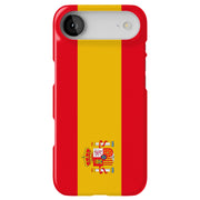 Flag Spain Tough Cases For Apple iPhone (17, 16, 15, 14, 13, 12, 11, X, SE, 8, 7/ Air, Plus, Pro, Max, Mini, XR, XS), Print in USA