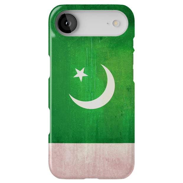 Pakistan Flag Tough Cases For Apple iPhone (17, 16, 15, 14, 13, 12, 11, X, SE, 8, 7/ Air, Plus, Pro, Max, Mini, XR, XS), Print in USA