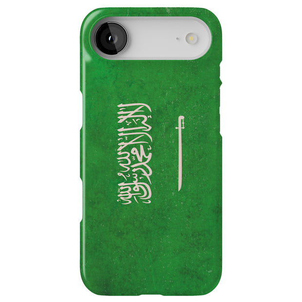 Saudi Arabia 1 Tough Cases For Apple iPhone (17, 16, 15, 14, 13, 12, 11, X, SE, 8, 7/ Air, Plus, Pro, Max, Mini, XR, XS), Print in USA