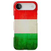 Old Flag Italy Tough Cases For Apple iPhone (17, 16, 15, 14, 13, 12, 11, X, SE, 8, 7/ Air, Plus, Pro, Max, Mini, XR, XS), Print in USA