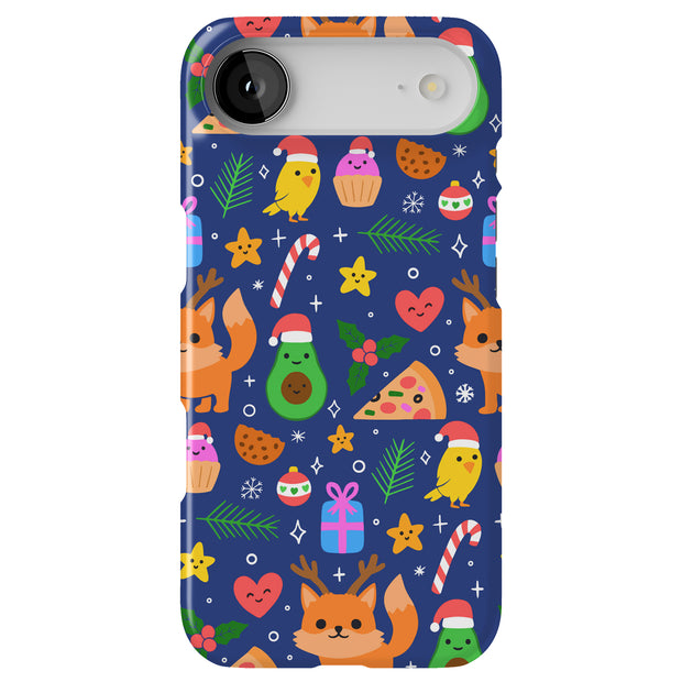 Cute Xmas Tough Cases For Apple iPhone (17, 16, 15, 14, 13, 12, 11, X, SE, 8, 7/ Air, Plus, Pro, Max, Mini, XR, XS), Print in USA
