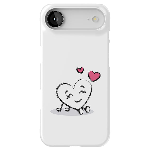 Heart 1 Tough Cases For Apple iPhone (17, 16, 15, 14, 13, 12, 11, X, SE, 8, 7/ Air, Plus, Pro, Max, Mini, XR, XS), Print in USA