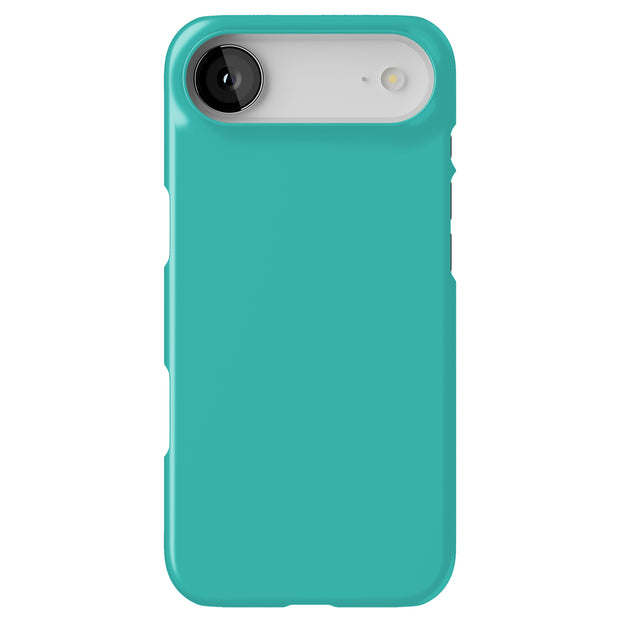 Cyan Green Tough Cases For Apple iPhone (17, 16, 15, 14, 13, 12, 11, X, SE, 8, 7/ Air, Plus, Pro, Max, Mini, XR, XS), Print in USA