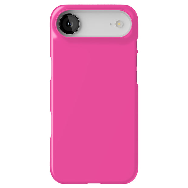 Hot Pink Tough Cases For Apple iPhone (17, 16, 15, 14, 13, 12, 11, X, SE, 8, 7/ Air, Plus, Pro, Max, Mini, XR, XS), Print in USA