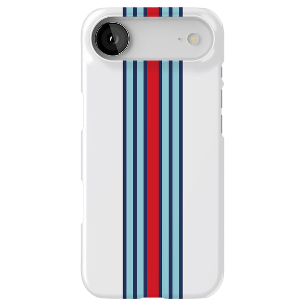 Race Stripe 10 Tough Cases For Apple iPhone (17, 16, 15, 14, 13, 12, 11, X, SE, 8, 7/ Air, Plus, Pro, Max, Mini, XR, XS), Print in USA