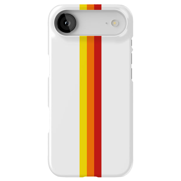 Race Stripe 11 Tough Cases For Apple iPhone (17, 16, 15, 14, 13, 12, 11, X, SE, 8, 7/ Air, Plus, Pro, Max, Mini, XR, XS), Print in USA