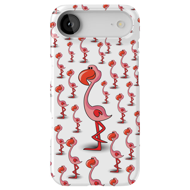 Flamingo One Tough Cases For Apple iPhone (17, 16, 15, 14, 13, 12, 11, X, SE, 8, 7/ Air, Plus, Pro, Max, Mini, XR, XS), Print in USA