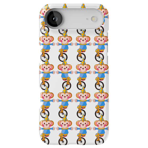 Circus Monkey Tough Cases For Apple iPhone (17, 16, 15, 14, 13, 12, 11, X, SE, 8, 7/ Air, Plus, Pro, Max, Mini, XR, XS), Print in USA