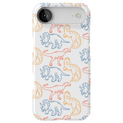 Dinosaur 9 Tough Cases For Apple iPhone (17, 16, 15, 14, 13, 12, 11, X, SE, 8, 7/ Air, Plus, Pro, Max, Mini, XR, XS), Print in USA
