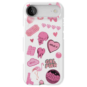 Skull Collage Tough Cases For Apple iPhone (17, 16, 15, 14, 13, 12, 11, X, SE, 8, 7/ Air, Plus, Pro, Max, Mini, XR, XS), Print in USA
