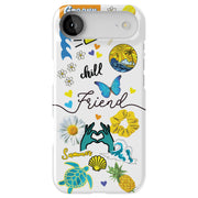 Chill Collage Tough Cases For Apple iPhone (17, 16, 15, 14, 13, 12, 11, X, SE, 8, 7/ Air, Plus, Pro, Max, Mini, XR, XS), Print in USA