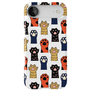 Cat Paw 2 Tough Cases For Apple iPhone (17, 16, 15, 14, 13, 12, 11, X, SE, 8, 7/ Air, Plus, Pro, Max, Mini, XR, XS), Print in USA