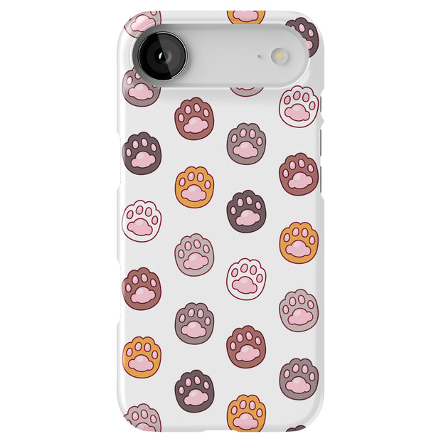 Cat Paw 3 Tough Cases For Apple iPhone (17, 16, 15, 14, 13, 12, 11, X, SE, 8, 7/ Air, Plus, Pro, Max, Mini, XR, XS), Print in USA