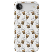Bubble Tea Cup Tough Cases For Apple iPhone (17, 16, 15, 14, 13, 12, 11, X, SE, 8, 7/ Air, Plus, Pro, Max, Mini, XR, XS), Print in USA