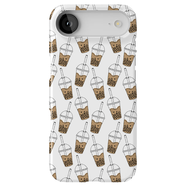 Bubble Tea Cup Tough Cases For Apple iPhone (17, 16, 15, 14, 13, 12, 11, X, SE, 8, 7/ Air, Plus, Pro, Max, Mini, XR, XS), Print in USA