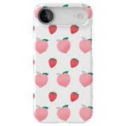 Pink Fruit Tough Cases For Apple iPhone (17, 16, 15, 14, 13, 12, 11, X, SE, 8, 7/ Air, Plus, Pro, Max, Mini, XR, XS), Print in USA