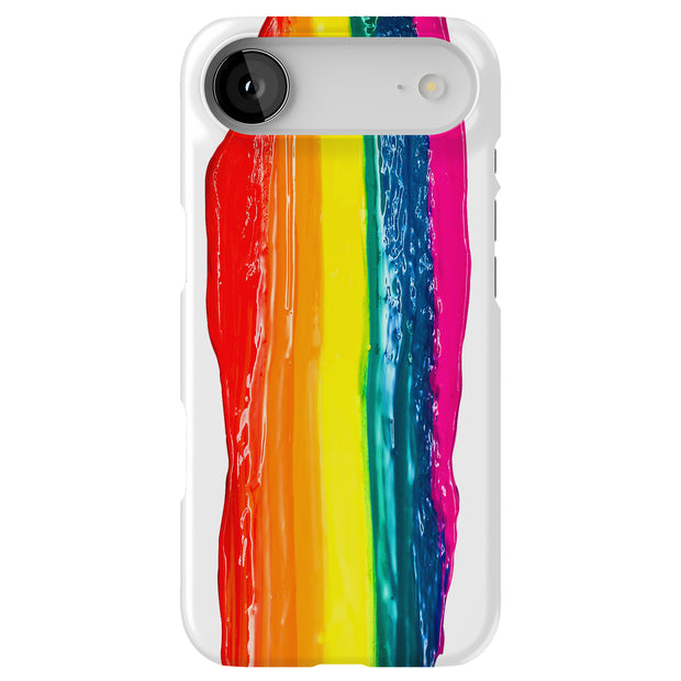 Color Oil Paint Tough Cases For Apple iPhone (17, 16, 15, 14, 13, 12, 11, X, SE, 8, 7/ Air, Plus, Pro, Max, Mini, XR, XS), Print in USA
