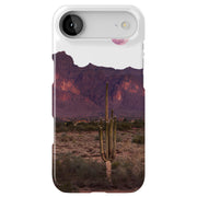 Twilight Cactus Tough Cases For Apple iPhone (17, 16, 15, 14, 13, 12, 11, X, SE, 8, 7/ Air, Plus, Pro, Max, Mini, XR, XS), Print in USA