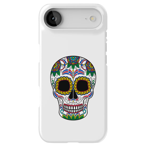Sugar Skull Tough Cases For Apple iPhone (17, 16, 15, 14, 13, 12, 11, X, SE, 8, 7/ Air, Plus, Pro, Max, Mini, XR, XS), Print in USA