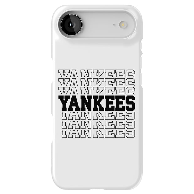 Yankees Tough Cases For Apple iPhone (17, 16, 15, 14, 13, 12, 11, X, SE, 8, 7/ Air, Plus, Pro, Max, Mini, XR, XS), Print in USA
