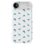 Cute Dinosaur Tough Cases For Apple iPhone (17, 16, 15, 14, 13, 12, 11, X, SE, 8, 7/ Air, Plus, Pro, Max, Mini, XR, XS), Print in USA