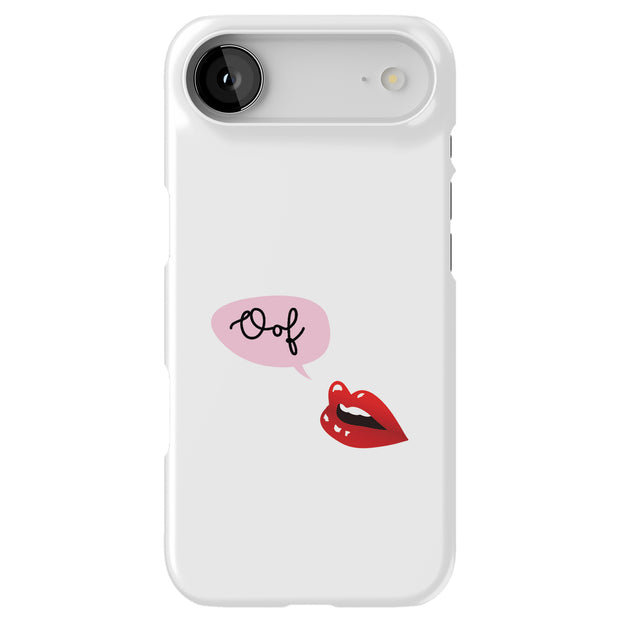 Whisper Lips Tough Cases For Apple iPhone (17, 16, 15, 14, 13, 12, 11, X, SE, 8, 7/ Air, Plus, Pro, Max, Mini, XR, XS), Print in USA