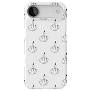 Edgy Finger Clr Tough Cases For Apple iPhone (17, 16, 15, 14, 13, 12, 11, X, SE, 8, 7/ Air, Plus, Pro, Max, Mini, XR, XS), Print in USA