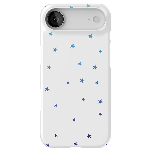 Star Blue Tough Cases For Apple iPhone (17, 16, 15, 14, 13, 12, 11, X, SE, 8, 7/ Air, Plus, Pro, Max, Mini, XR, XS), Print in USA