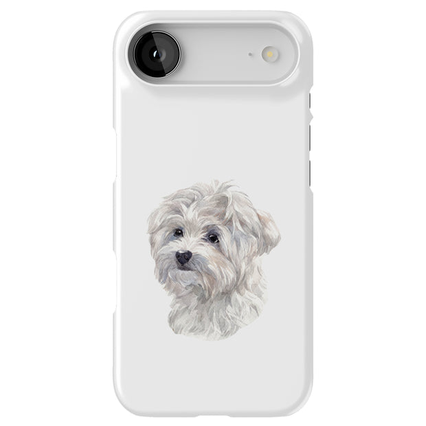 Dog Painting 6 Tough Cases For Apple iPhone (17, 16, 15, 14, 13, 12, 11, X, SE, 8, 7/ Air, Plus, Pro, Max, Mini, XR, XS), Print in USA