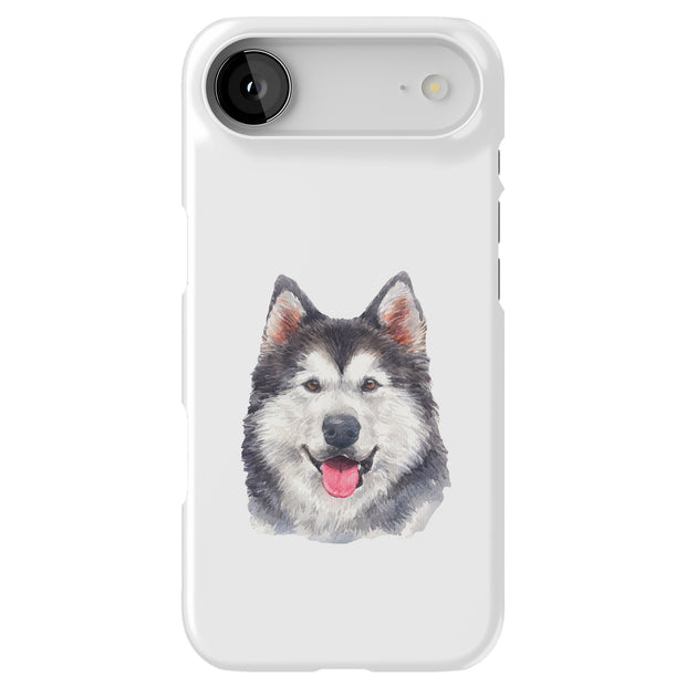Dog Painting 8 Tough Cases For Apple iPhone (17, 16, 15, 14, 13, 12, 11, X, SE, 8, 7/ Air, Plus, Pro, Max, Mini, XR, XS), Print in USA