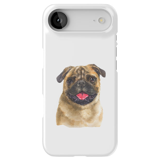 Dog Painting j Tough Cases For Apple iPhone (17, 16, 15, 14, 13, 12, 11, X, SE, 8, 7/ Air, Plus, Pro, Max, Mini, XR, XS), Print in USA