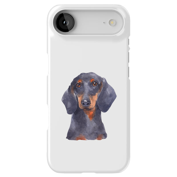 Dog Painting k Tough Cases For Apple iPhone (17, 16, 15, 14, 13, 12, 11, X, SE, 8, 7/ Air, Plus, Pro, Max, Mini, XR, XS), Print in USA