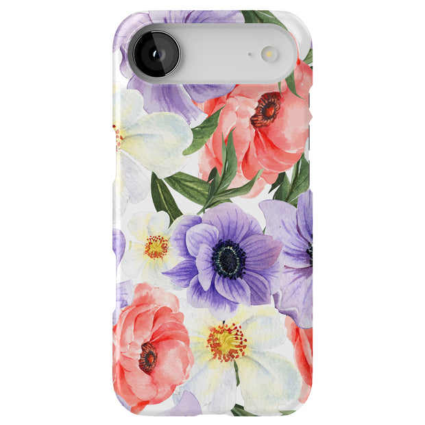 Flower 9 Tough Cases For Apple iPhone (17, 16, 15, 14, 13, 12, 11, X, SE, 8, 7/ Air, Plus, Pro, Max, Mini, XR, XS), Print in USA
