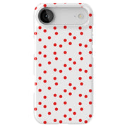 Polka Dot 13 Tough Cases For Apple iPhone (17, 16, 15, 14, 13, 12, 11, X, SE, 8, 7/ Air, Plus, Pro, Max, Mini, XR, XS), Print in USA