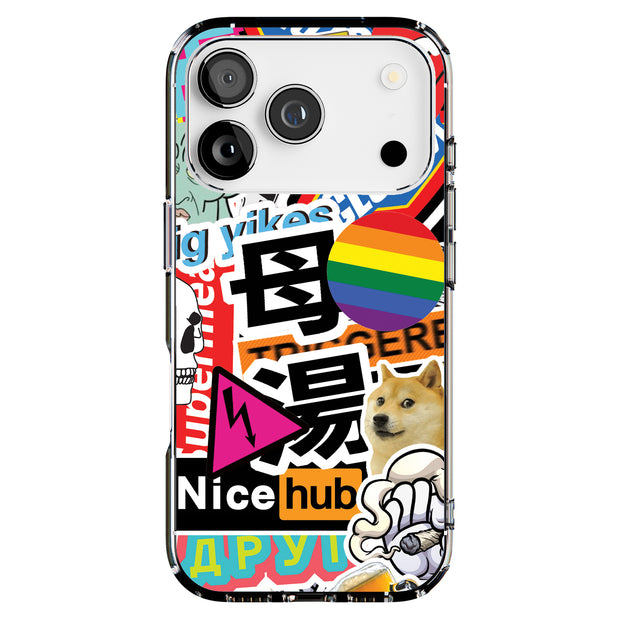 Hybrid Clear Style Case